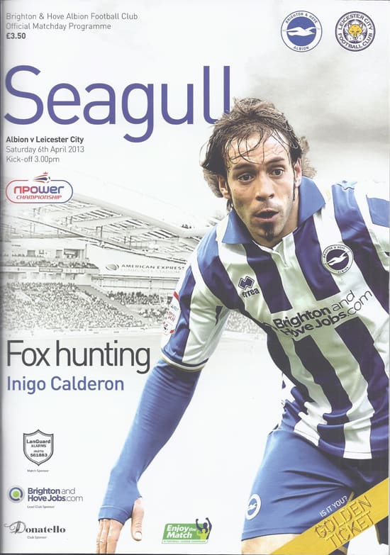 Brighton & Hove Albion FC v Leicester City FC